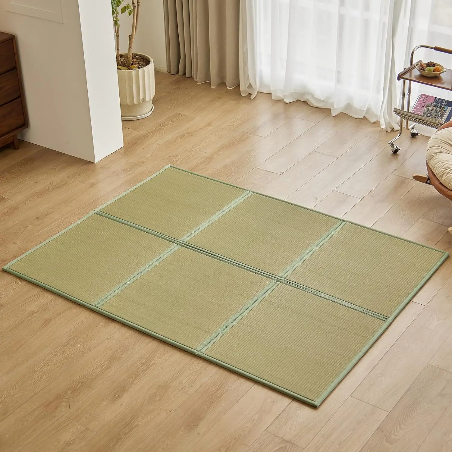 Tatami Mat Rush - Doğal Hasır Zemin Tatami Minderi, Kraliçe