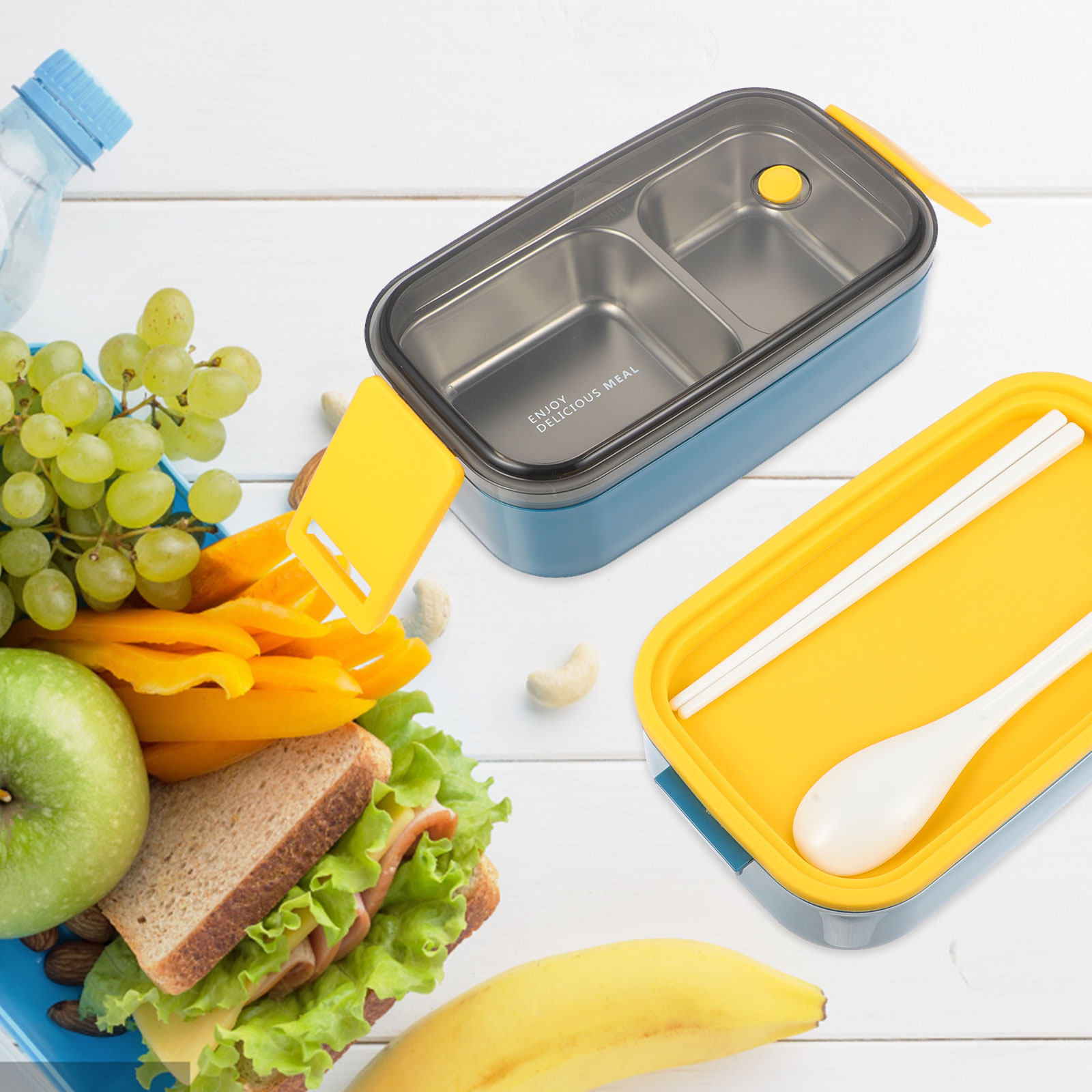 Paslanmaz Çelik Bento Kutusu Ç - Bento Box Two Tier incelemesi ve fiyatı