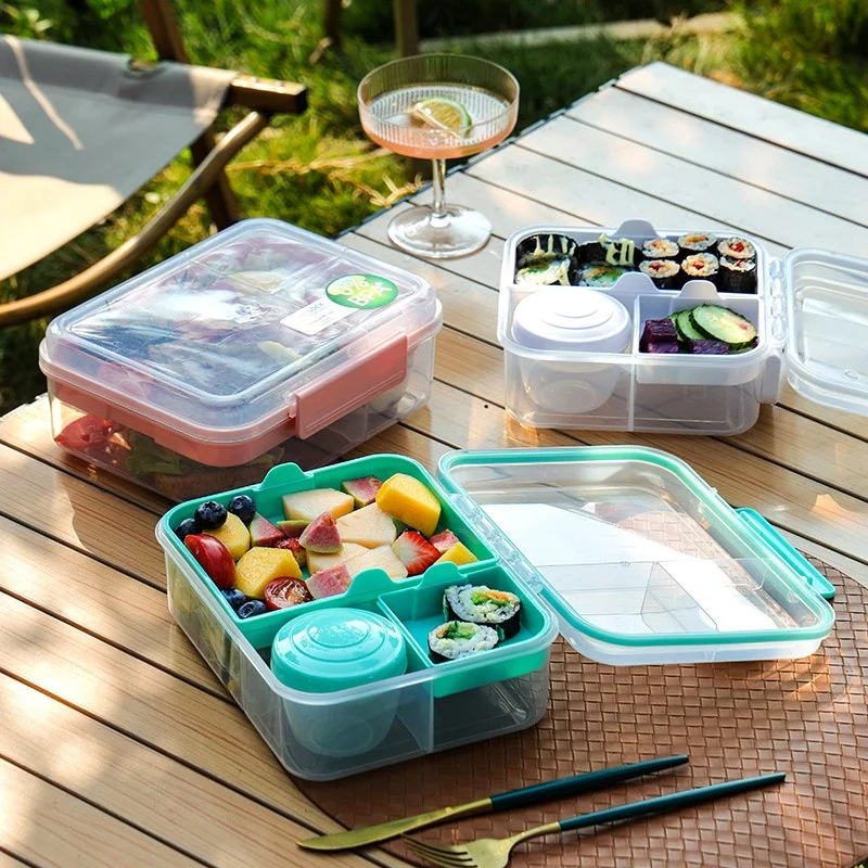 Taşınabilir Sap tasarımı Çift  - Bento Box Two Tier incelemesi ve fiyatı